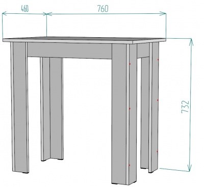 Обеденный стол T94, ЯАС в Нальчике - изображение 1