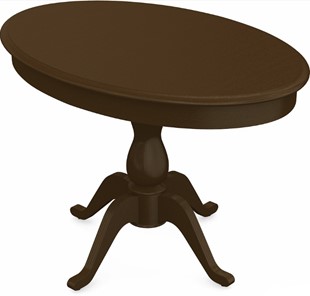 Обеденный раздвижной стол Фабрицио-1 исп. Эллипс, Тон 4 Покраска + патина (в местах фрезеровки) в Нальчике