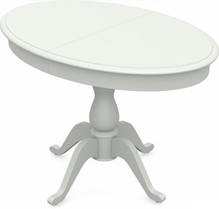 Раздвижной стол Фабрицио-1 исп. Эллипс, Тон 9 Покраска + патина с прорисовкой (на столешнице) в Нальчике