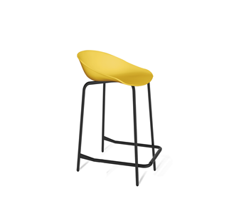 Барный стул SHT-ST19/S29-1 (желтый/черный муар) в Нальчике