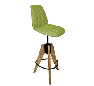 Барный стул SHT-ST29-C1/S92 (оливковый/брашированный коричневый/черный муар) в Нальчике