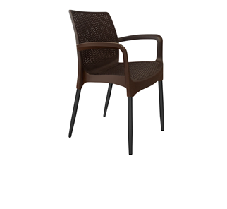 Обеденный стул SHT-ST68/S424-С (коричневый/черный муар) в Нальчике