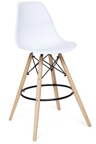 Барный стул Cindy Bar Chair (mod. 80) 46х55х106 белый арт.12656 в Нальчике