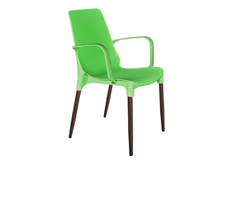 Обеденный стул SHT-ST76/S424-С (зеленый/коричневый муар) в Нальчике