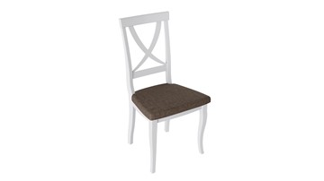 Обеденный стул Лион 2 (Белый матовый/тк № 112) в Нальчике