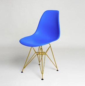 Кухонный стул DSL 110 Gold (синий) в Нальчике