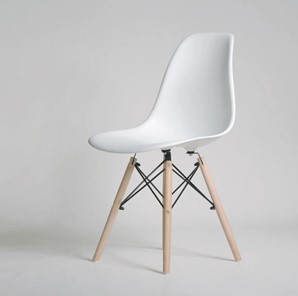 Обеденный стул DSL 110 Wood (белый) в Нальчике