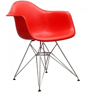 Обеденный стул DSL 330 Chrom (красный) в Нальчике