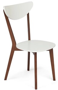 Обеденный стул MAXI (Макси), бук/МДФ 86x48,5x54,5 Белый/Коричневый арт.19583 в Нальчике - предосмотр
