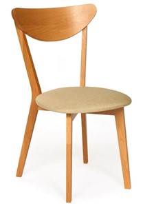 Обеденный стул MAXI (Макси), бук/ткань 86x48,5x54,5 Бежевый/ натуральный бук арт.19593 в Нальчике