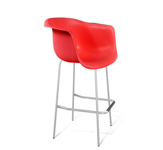 Барный стул SHT-ST31/S29 (красный/хром лак) в Нальчике