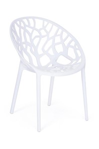 Обеденное кресло BUSH (mod.017) пластик 60*58,5*80 белый, арт.11725 в Нальчике