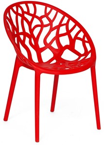 Обеденное кресло BUSH (mod.017) пластик 60*58,5*80 красный, арт.11726 в Нальчике
