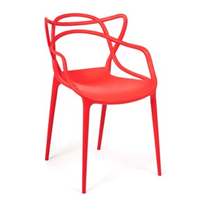 Обеденный стул Cat Chair (mod.028) пластик, 54,5*56*84 красный, арт.14102 в Нальчике