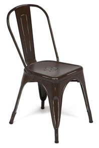 Обеденный стул LOFT CHAIR (mod. 012) 45х35х85 коричневый/brown vintage арт.10695 в Нальчике