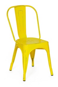 Обеденный стул LOFT CHAIR (mod. 012) 45х35х85 желтый/yellow vintage арт.11719 в Нальчике