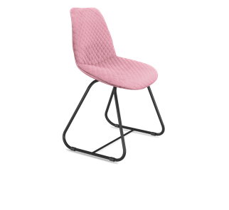 Обеденный стул SHT-ST29-С22 / SHT-S38 (розовый зефир/черный муар) в Нальчике