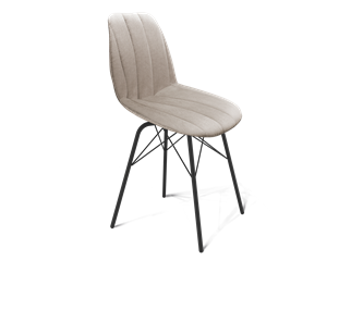 Обеденный стул SHT-ST29-С1 / SHT-S64 (лунный камень/черный муар) в Нальчике