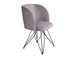 Обеденный стул SHT-ST33 / SHT-S113 (сиреневая орхидея/черный муар) в Нальчике
