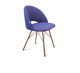Обеденный стул SHT-ST34 / SHT-S37 (синий мираж/медный металлик) в Нальчике