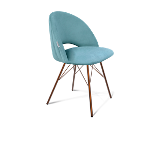 Обеденный стул SHT-ST34-1 / SHT-S37 (голубая пастель/медный металлик) в Нальчике - предосмотр