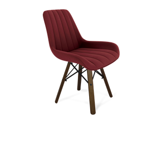Обеденный стул SHT-ST37 / SHT-S70 (рубиновое вино/темный орех/черный муар) в Нальчике