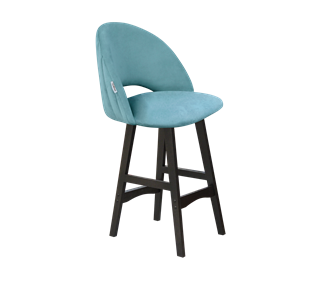 Полубарный стул SHT-ST34-1 / SHT-S65-1 (голубая пастель/венге) в Нальчике