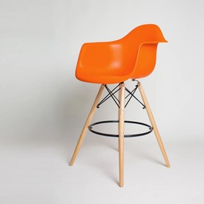 Барный стул DSL 330 Wood bar (оранжевый) в Нальчике