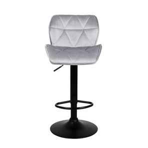 Барный стул Кристалл  WX-2583 белюр серый в Нальчике
