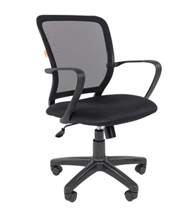 Кресло компьютерное CHAIRMAN 698 black, ткань, цвет черный в Нальчике