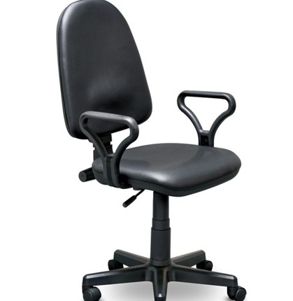 Кресло компьютерное Prestige GTPRN, кож/зам V4 в Нальчике - изображение