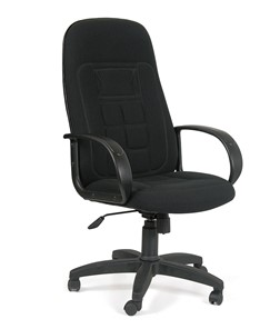 Кресло компьютерное CHAIRMAN 727 ткань ст., цвет черный в Нальчике