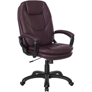 Кресло компьютерное Brabix Premium Trend EX-568 (экокожа, коричневое) 532101 в Нальчике