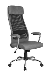 Офисное кресло Riva Chair 8206 HX (Серый/черный) в Нальчике