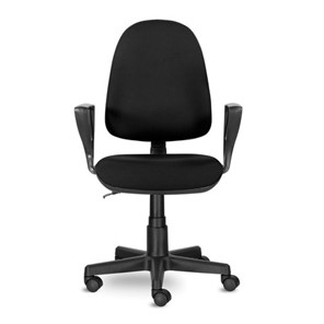 Компьютерное кресло Brabix Prestige Ergo MG-311 (регулируемая эргономичная спинка, ткань, черное) 531872 в Нальчике