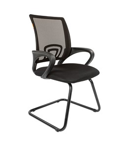 Кресло компьютерное CHAIRMAN 696V, TW-01, цвет черный в Нальчике