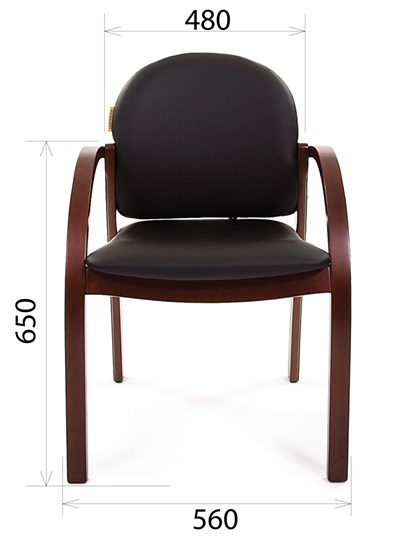 Кресло CHAIRMAN 659 Экокожа черная в Нальчике - изображение 1