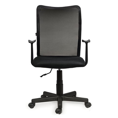 Офисное кресло Brabix Spring MG-307 (с подлокотниками, черное TW) в Нальчике - изображение 2
