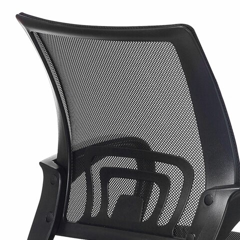 Офисное кресло Brabix Fly MG-396 (с подлокотниками, сетка, черное) 532083 в Нальчике - изображение 6
