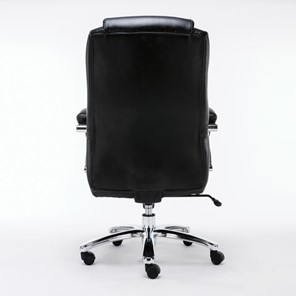 Компьютерное кресло Brabix Premium Status HD-003 (рециклированная кожа, хром, черное) 531821 в Нальчике - предосмотр 3