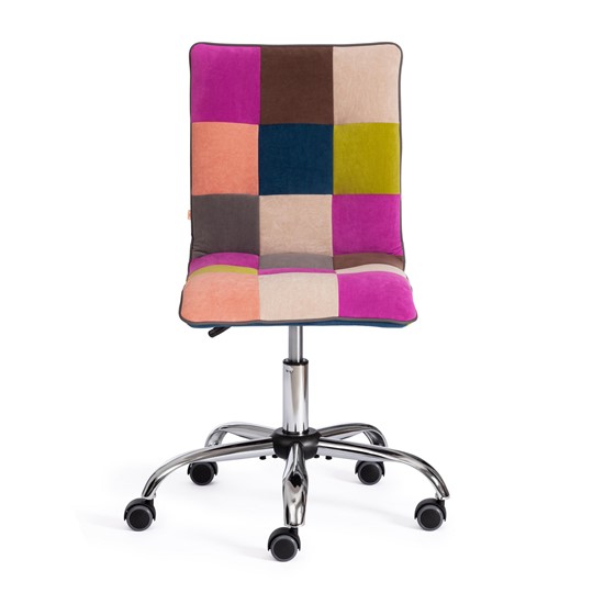 Кресло компьютерное ZERO (спектр) ткань, флок, цветной арт.15370 в Нальчике - изображение 4