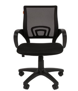 Офисное кресло CHAIRMAN 696 black Сетчатый акрил DW62 черный в Нальчике - предосмотр 1