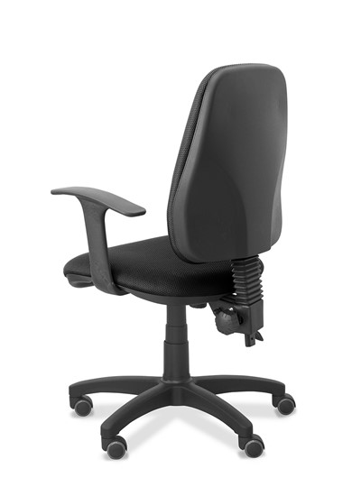Офисное кресло для персонала Эльза Т, ткань TW / черная в Нальчике - изображение 1