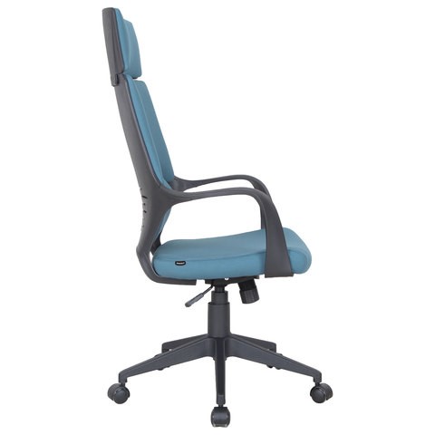 Кресло компьютерное Brabix Premium Prime EX-515 (ткань, голубое) 531568 в Нальчике - изображение 2