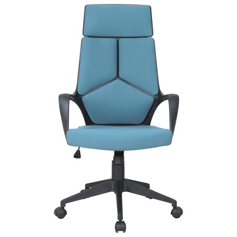Кресло компьютерное Brabix Premium Prime EX-515 (ткань, голубое) 531568 в Нальчике - изображение 3