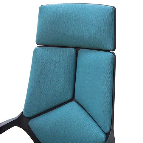 Кресло компьютерное Brabix Premium Prime EX-515 (ткань, голубое) 531568 в Нальчике - изображение 5