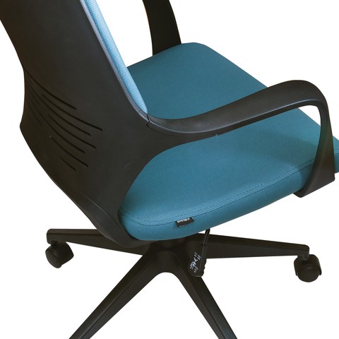 Кресло компьютерное Brabix Premium Prime EX-515 (ткань, голубое) 531568 в Нальчике - изображение 7