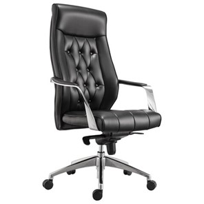 Кресло офисное BRABIX PREMIUM "Sonata EX-754", мультиблок, алюминий, экокожа, черное, 532491 в Нальчике