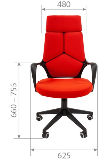 Кресло CHAIRMAN 525, серое в Нальчике - изображение 1