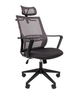 Офисное кресло CHAIRMAN 545 сетка/ткань серый в Нальчике